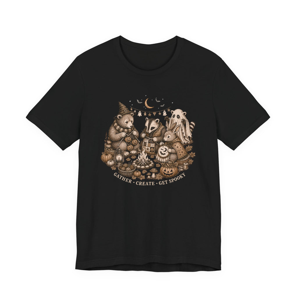 Forest Friends Halloween (Sewing Tee)