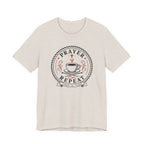 Prayer Coffee Knit Repeat (Christian Knitting Tee)