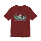 Walk By Faith (2 Corinthians 5:7 Dark Tee)