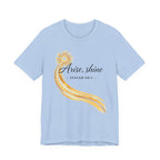 Sun Arise Shine  (Isaiah 60:1 Block Print Christian Tee)