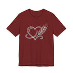 Heart Wheat (Love Baking Tee - Dark Colors)