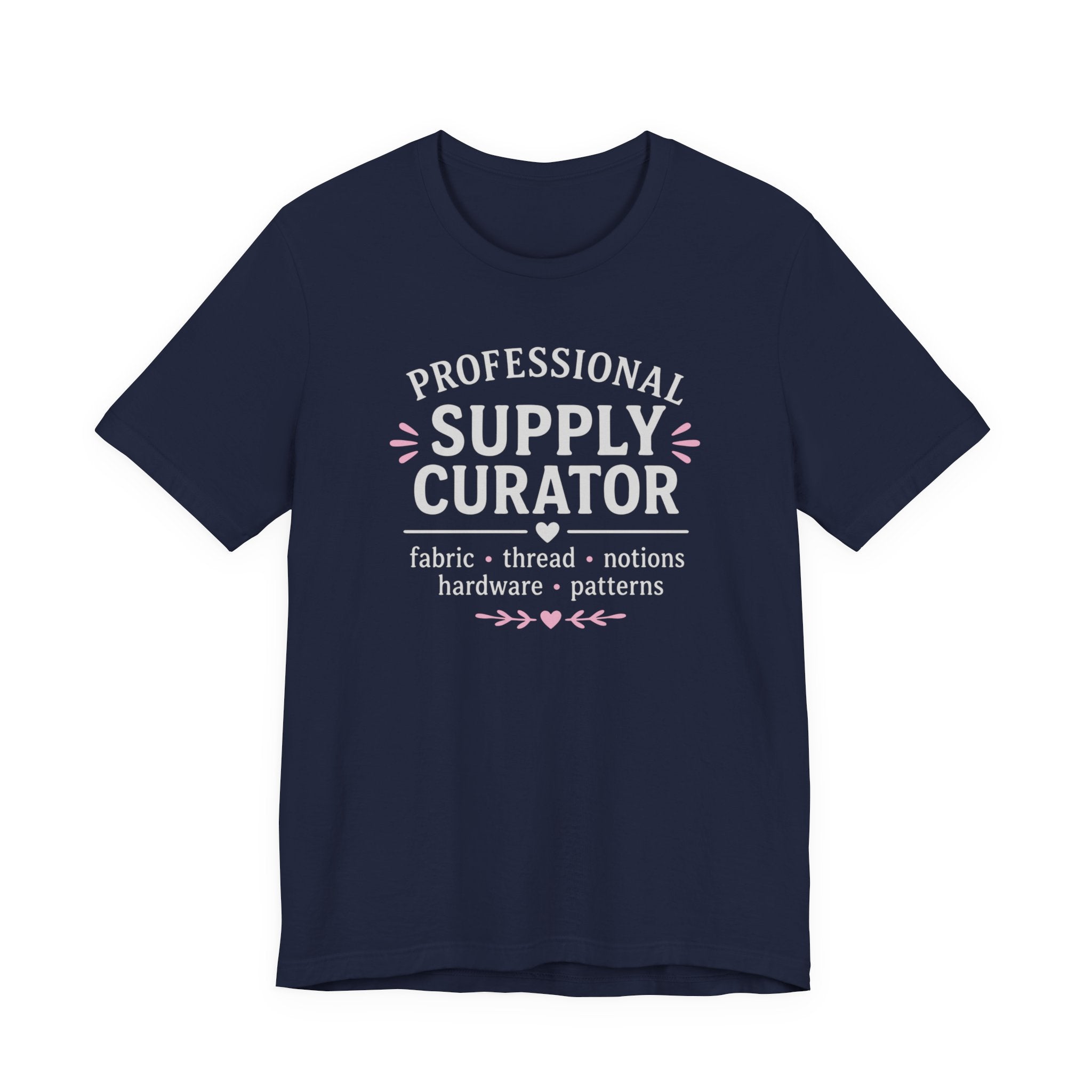 Professional Supply Curator (Sewing Lovers Tee in Dark Colors)