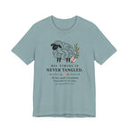 His Timing is Never Tangled (Christian Tee)