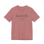 Jesus Loves You I'm Trying (John 13:34 Christian Tee)