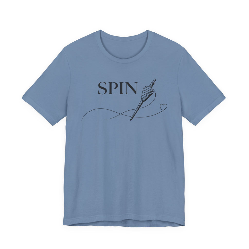 Spin (Fiber Arts Tee Shirt)