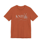 I Knit (Knitting Tee - Dark Colors)