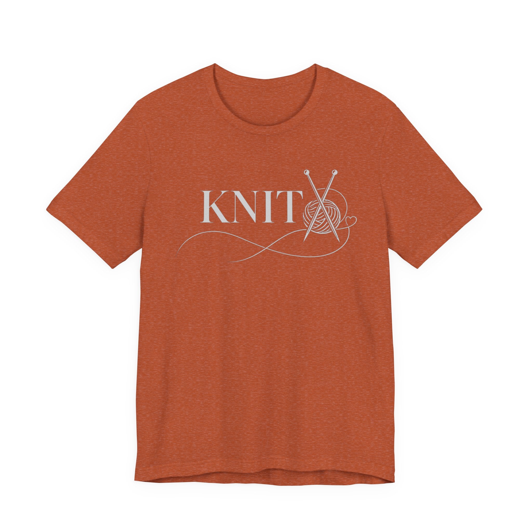 I Knit (Knitting Tee - Dark Colors)