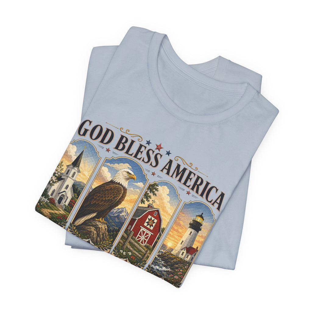God Bless America (Patriotic Tee)