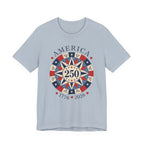 America 250 Quilt Star (Patriotic Quilting Tee)
