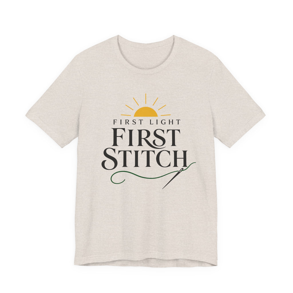 First Light First Stitch (Sewing Tee)