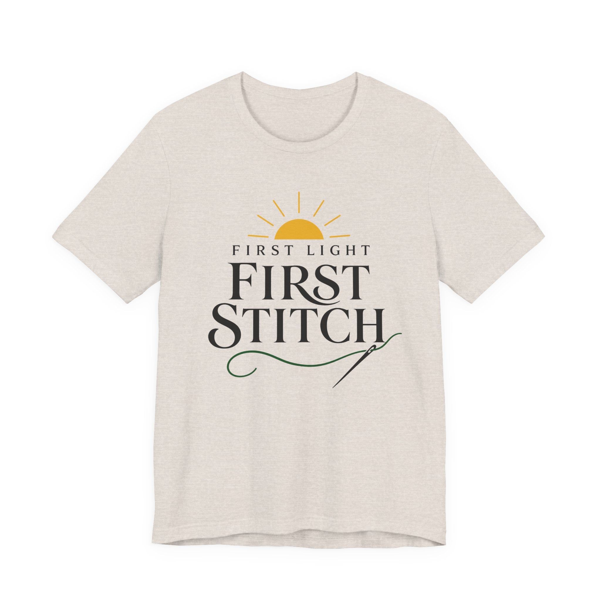 First Light First Stitch (Sewing Tee)