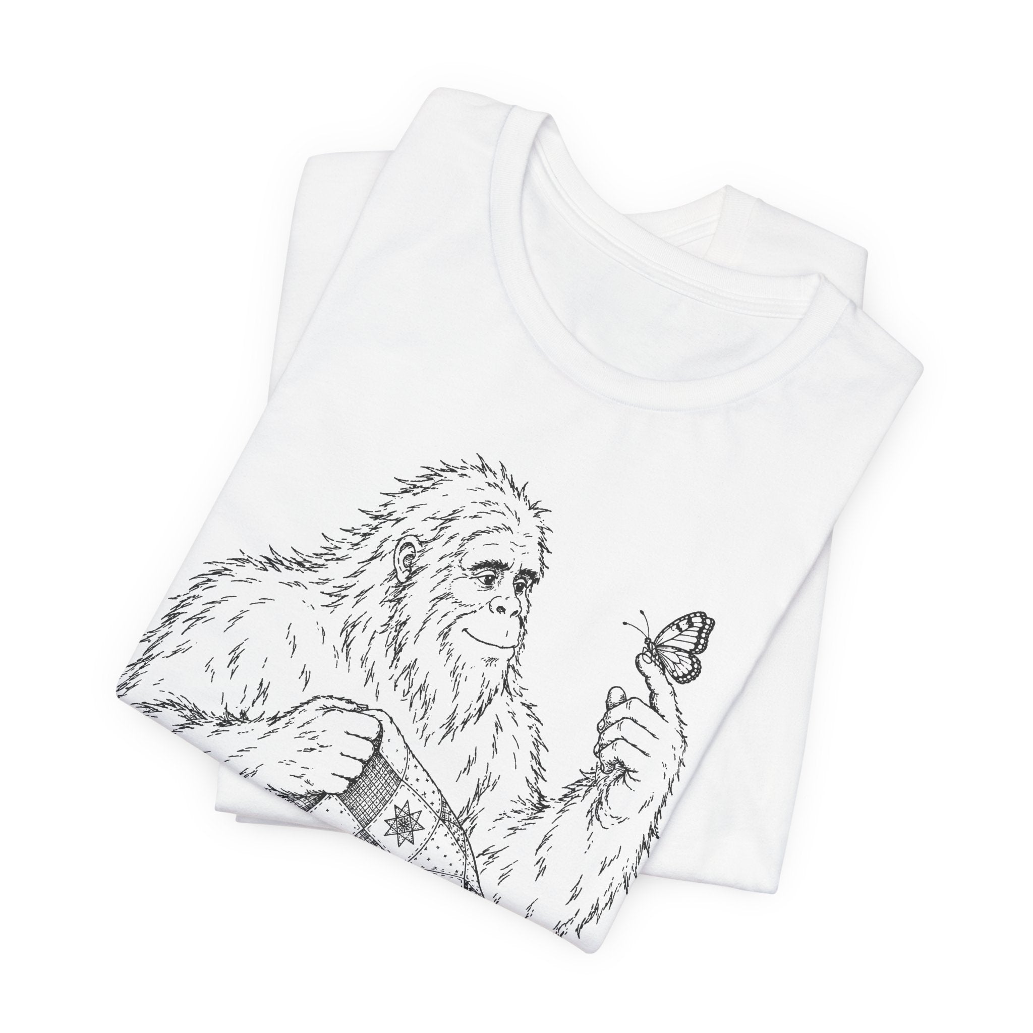 Bigfoot Quilter with Butterfly (Sewing Tee)
