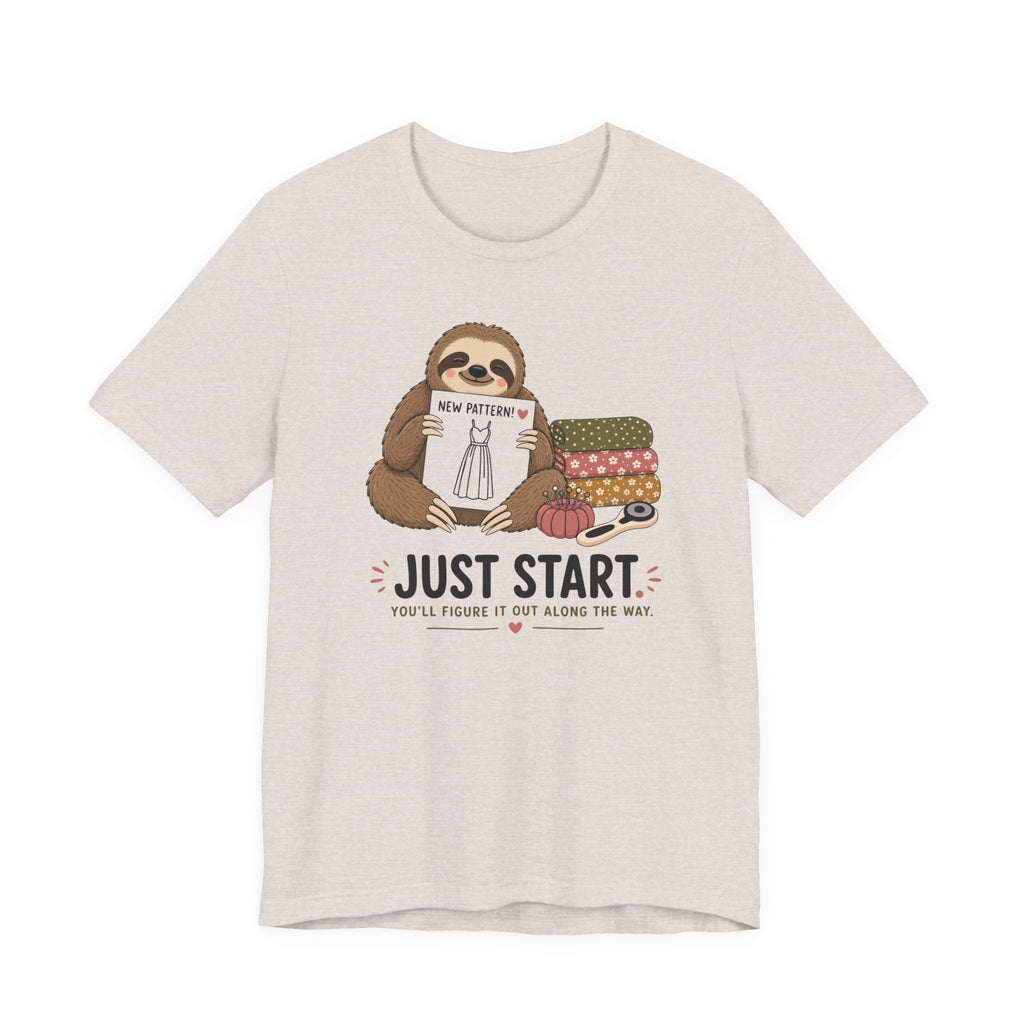 Just Start (Sewing Tee)