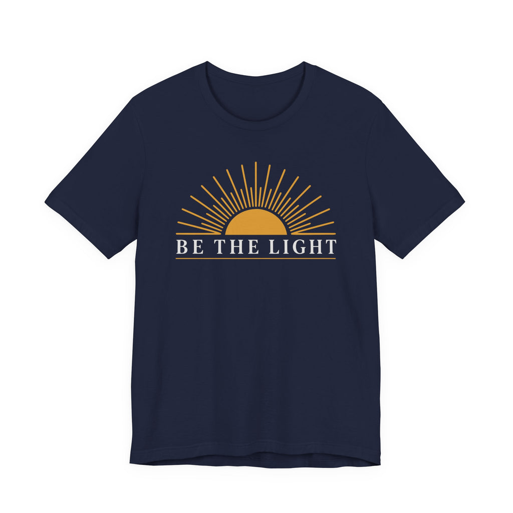 Be The Light (Christian Tee in Dark Colors)