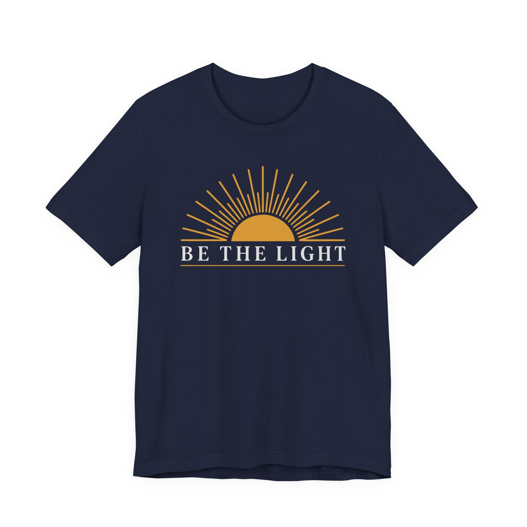 Be The Light (Christian Tee in Dark Colors)