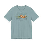Hand to Work Heart to God (Psalm 90:17    Baking Tee)