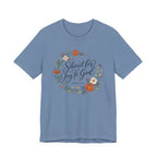 Shout for Joy to God (Christian Botanical Tee)