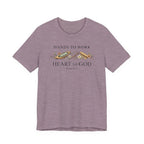 Hands to Work Heart to God (Psalm 90:17  Weaving Tee)