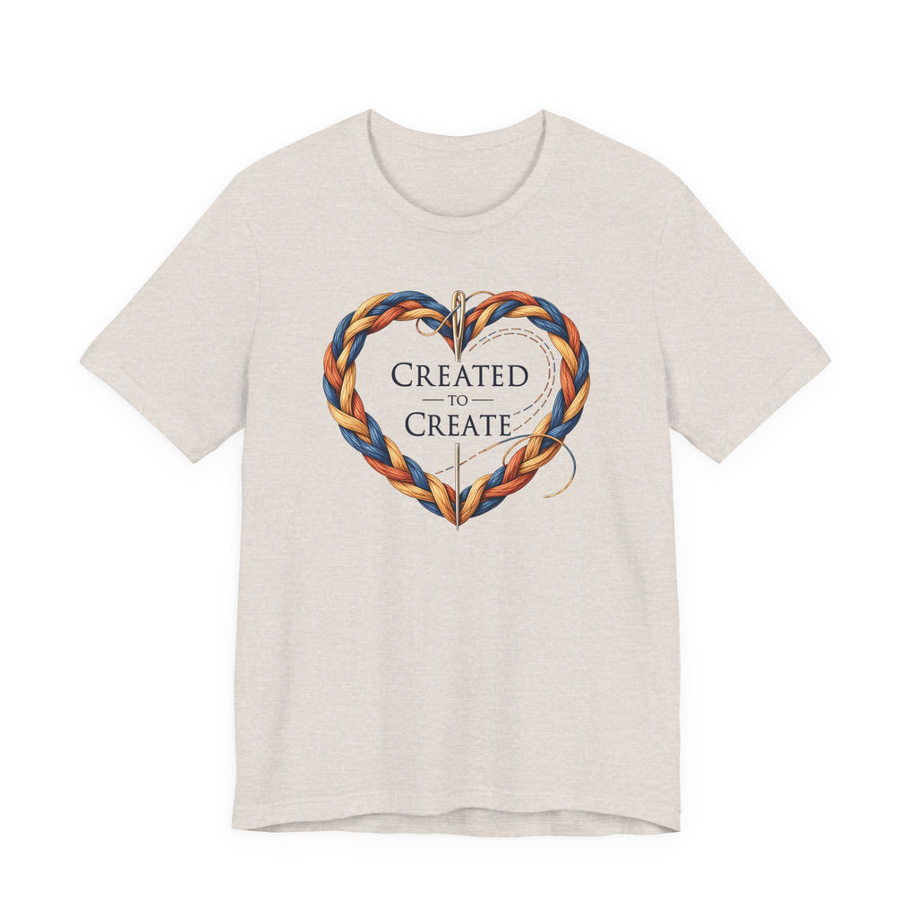 Created to Create (Sewing Heart Tee)