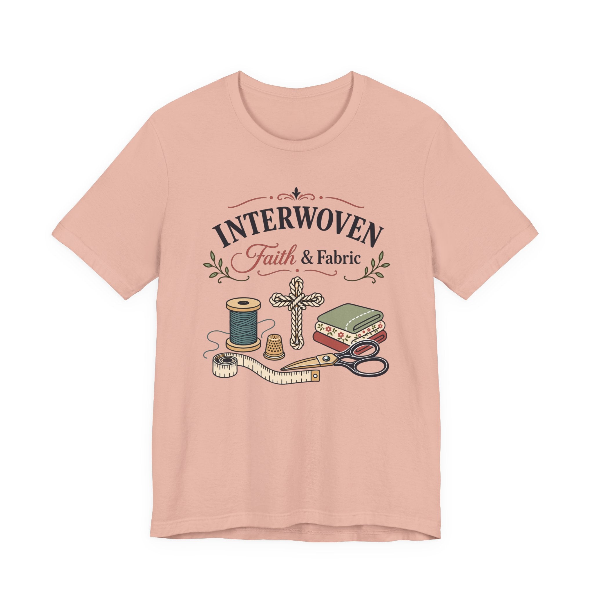 Interwoven Faith & Fabric (Christian Sewing Tee)