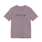 Jesus Loves You I'm Trying (John 13:34 Christian Tee)