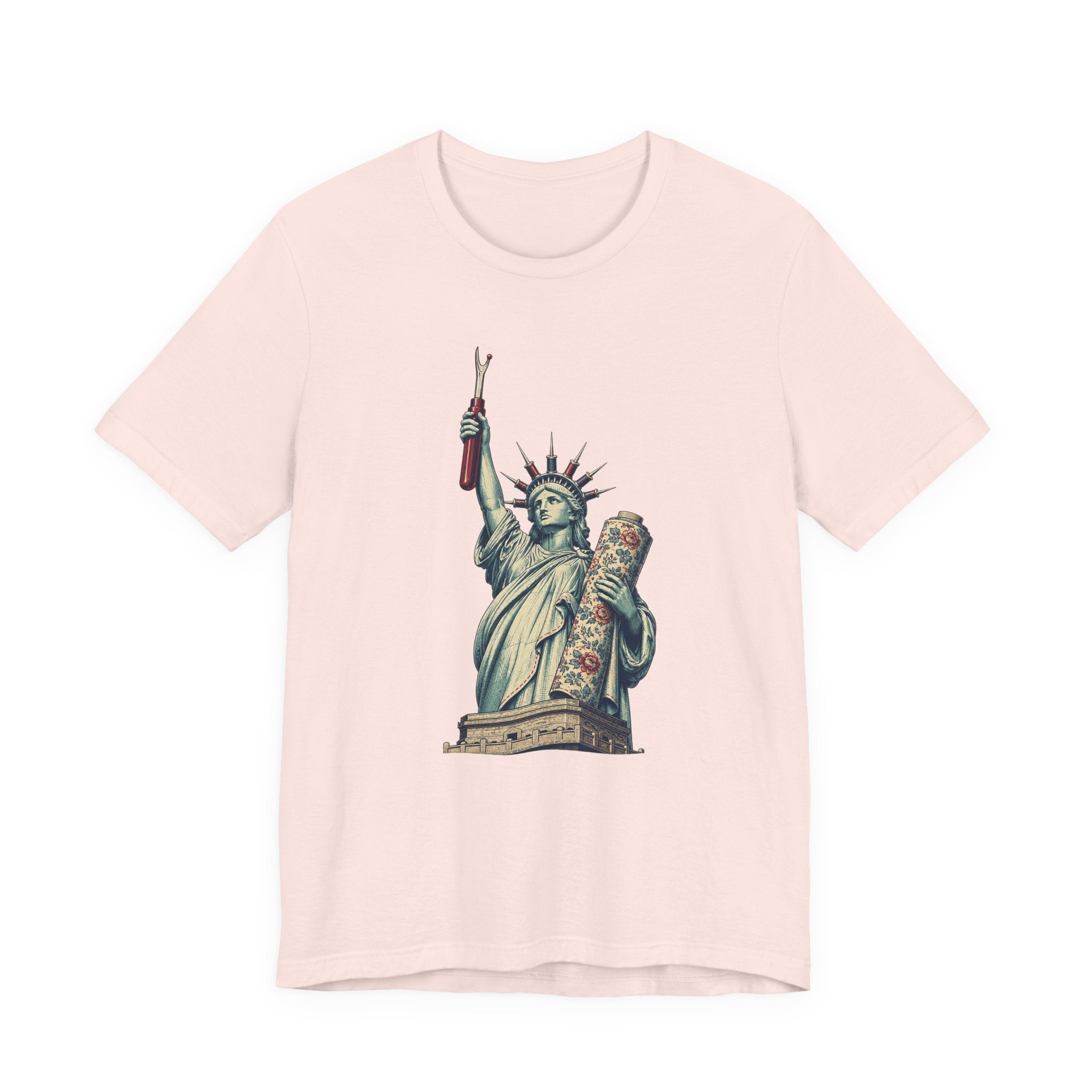Sewing Statue of Liberty (Sewing Tee)