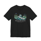 Walk By Faith (2 Corinthians 5:7 Dark Tee)