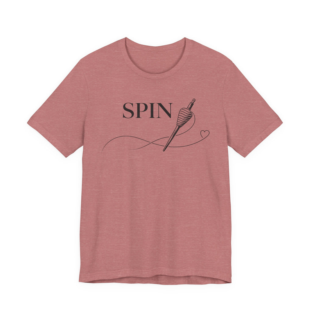 Spin (Fiber Arts Tee Shirt)