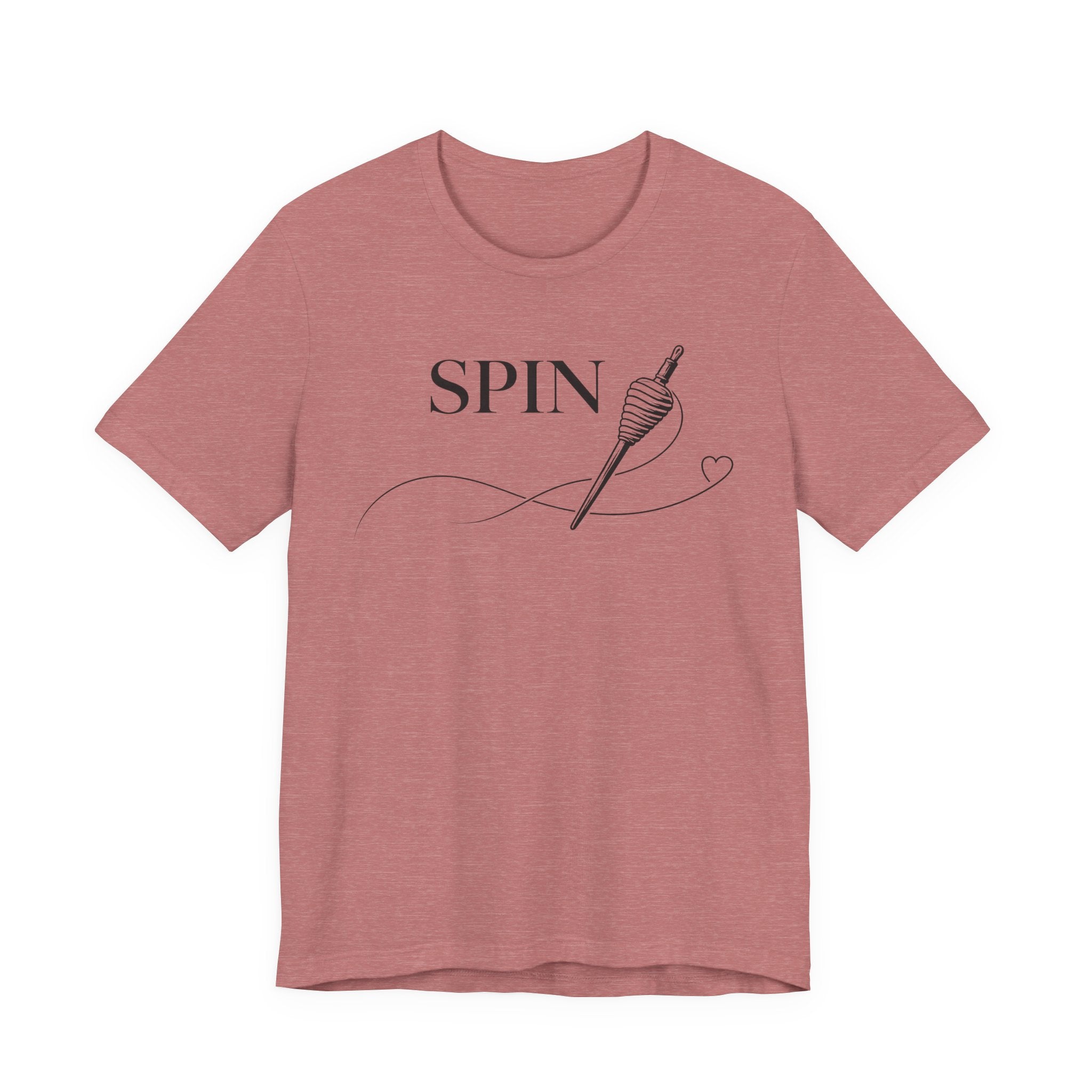 Spin (Fiber Arts Tee Shirt)