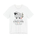 The Best Yarn Takes Time (Galations Christian Tee)