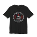 Prayer Coffee Sew Repeat (Christian Sewing Tee)