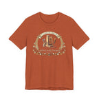 Crafted with a Purpose (Leather Working Christian Tee in Dark Colors)