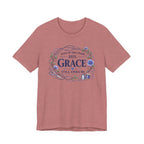 Even in Chaos His Grace Finds Me (Christian Botanical Sewing Tee)