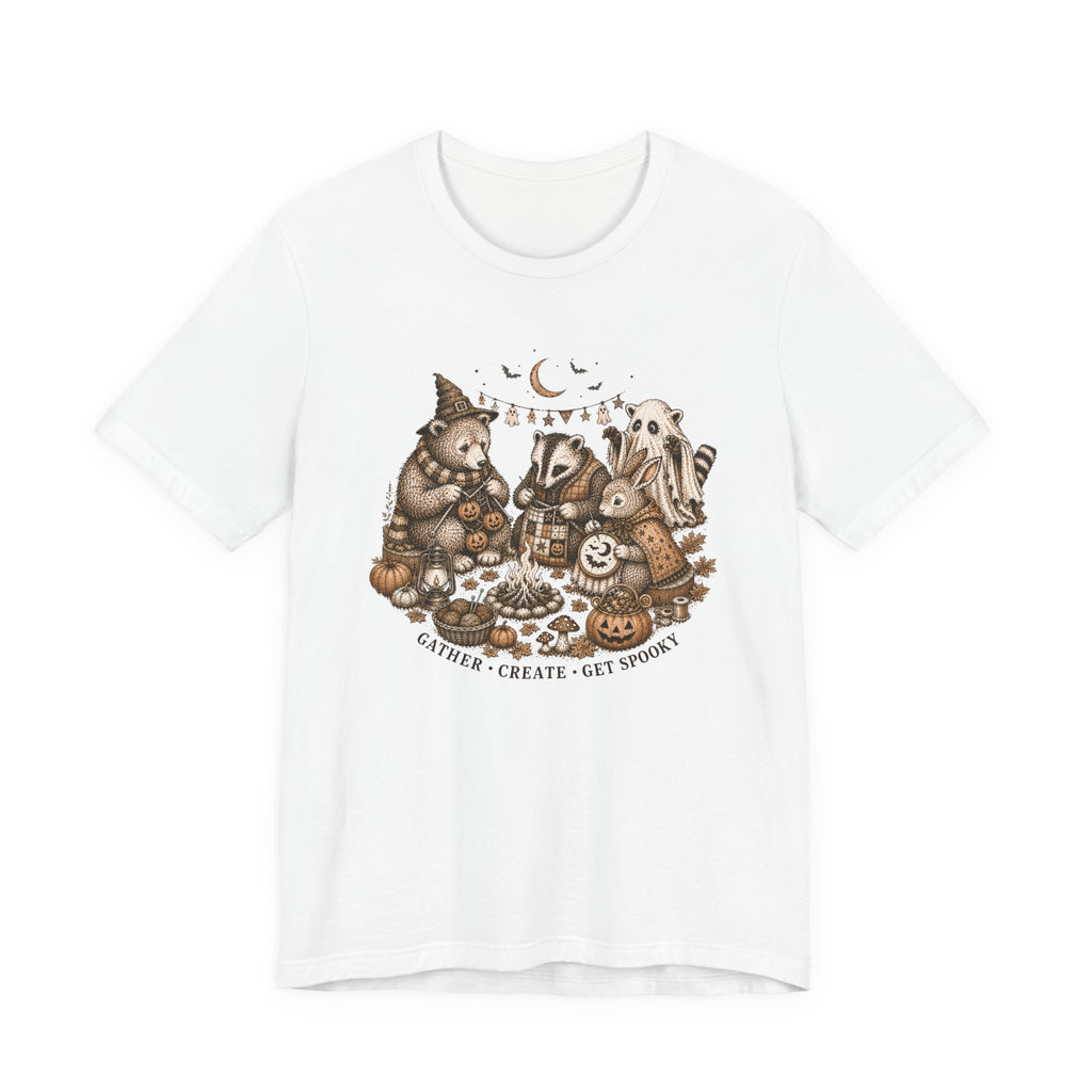Forest Friends Halloween (Sewing Tee)