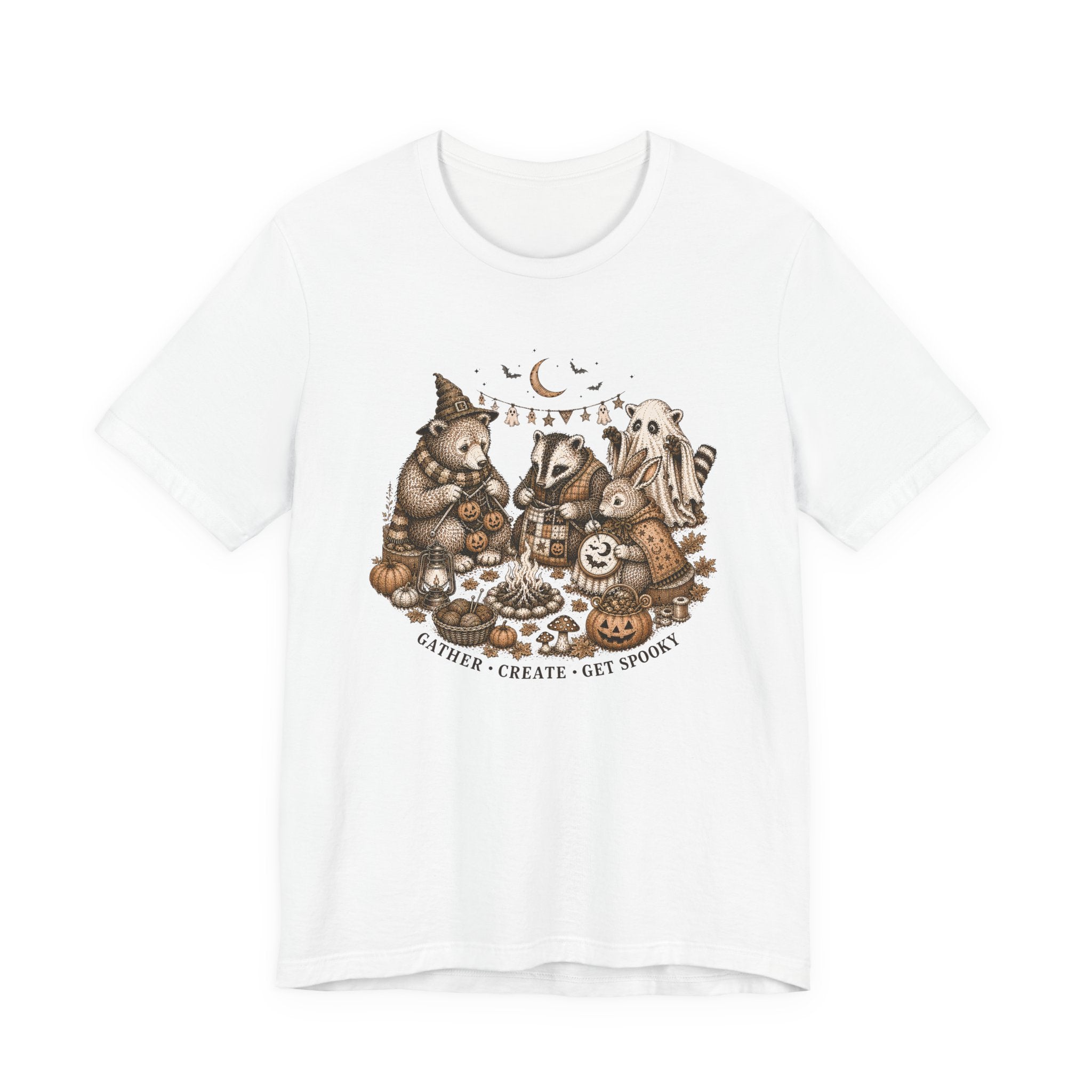 Forest Friends Halloween (Sewing Tee)