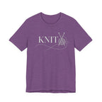I Knit (Knitting Tee - Dark Colors)