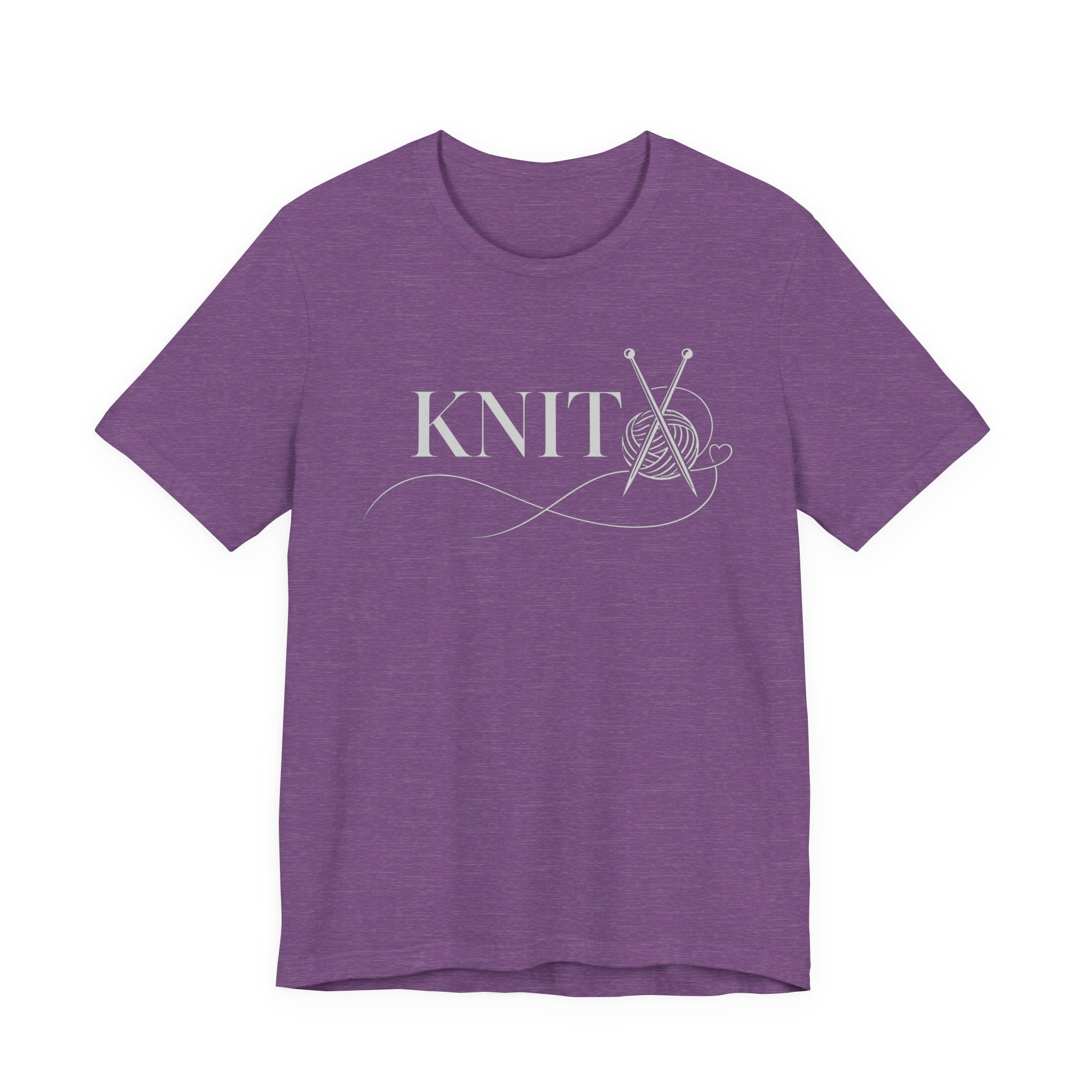 I Knit (Knitting Tee - Dark Colors)