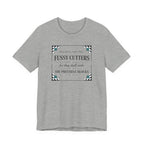 Blessed are the Fussy Cutters (Classic Christian Quilters Tee)