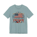 Casting On For Freedom (Patriotic Knitting Tee)