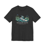 Walk By Faith (2 Corinthians 5:7 Dark Tee)