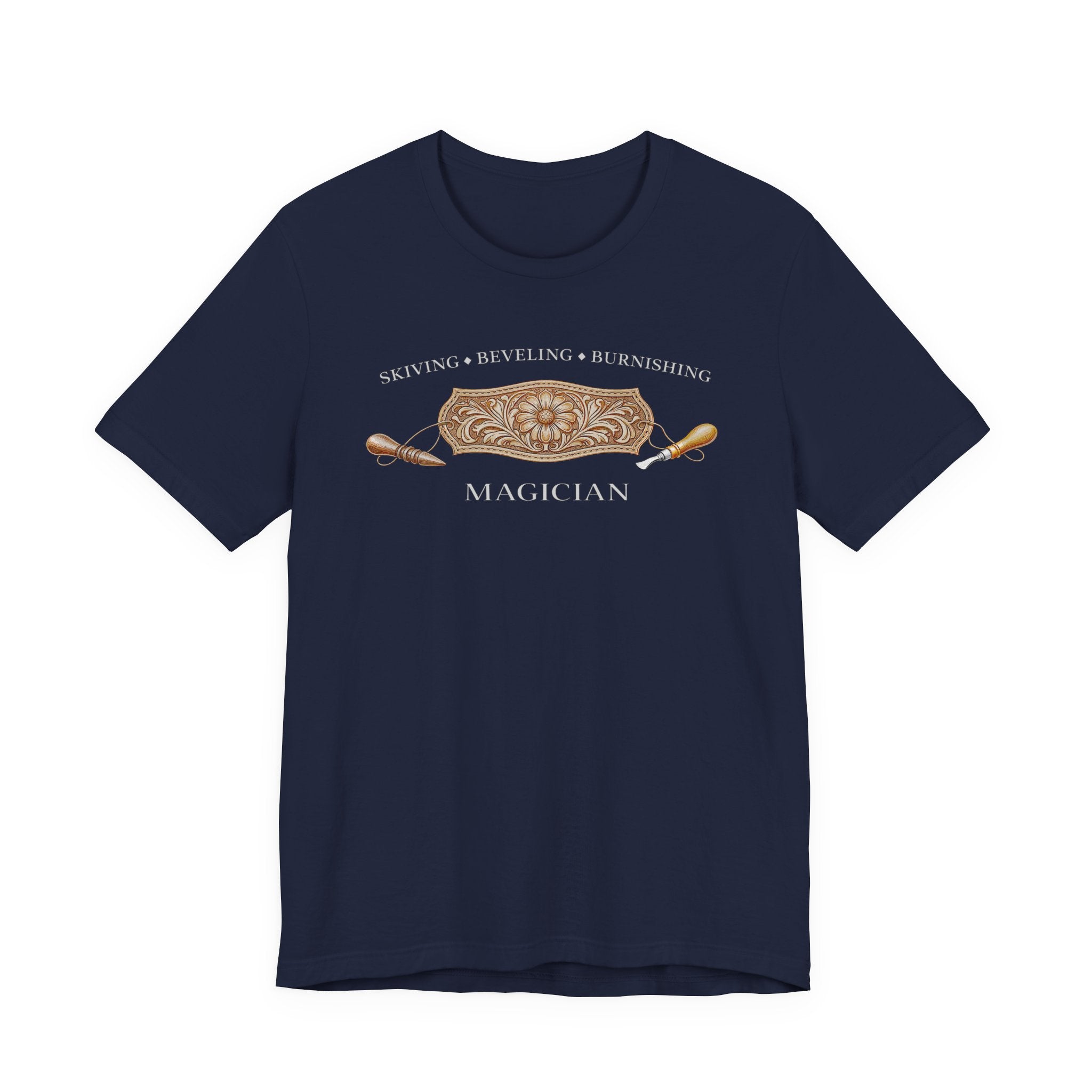 Skiving Beveling Burnishing Magician (Dark Tee)