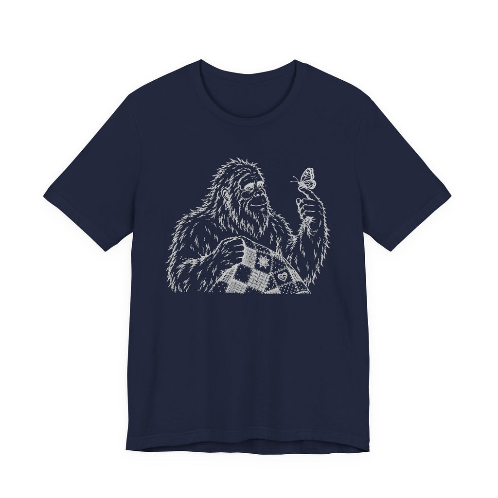Bigfoot Quilter with Butterfly (Sewing Tee)