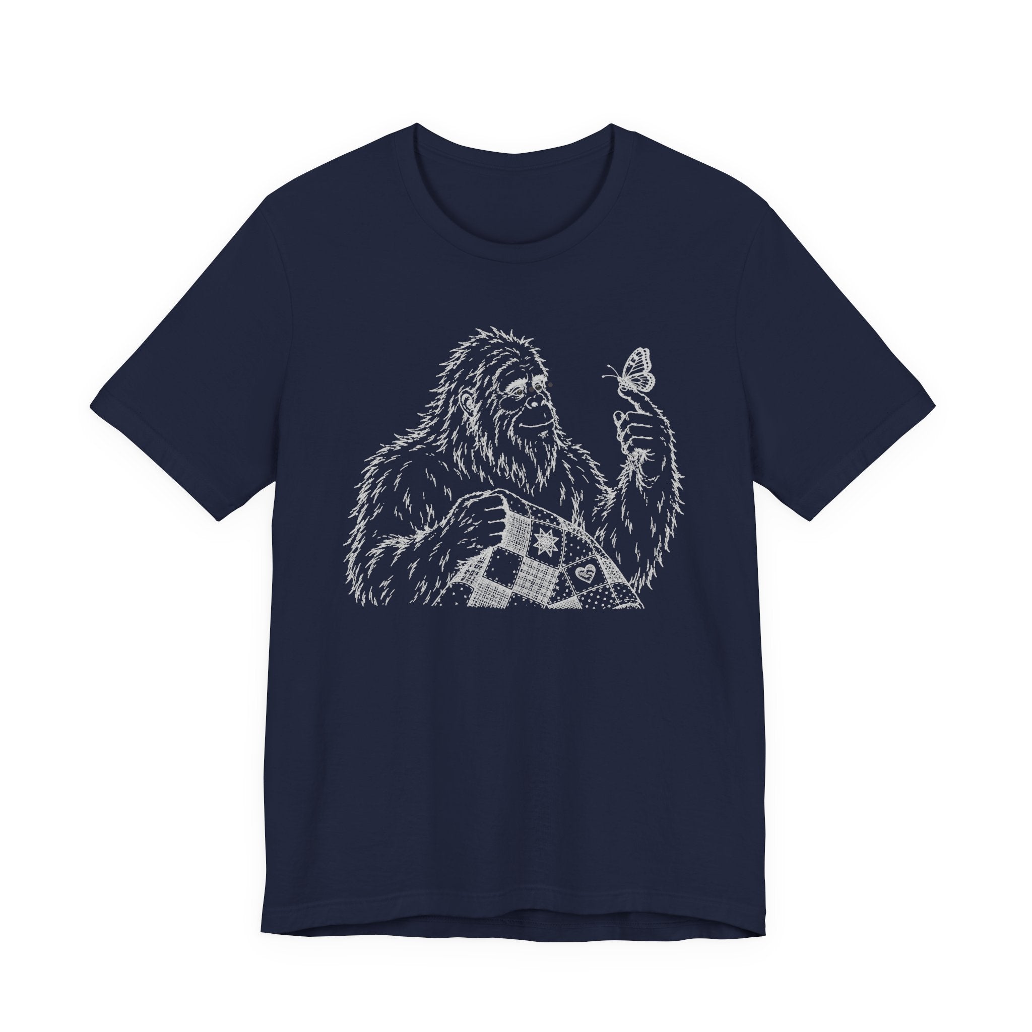 Bigfoot Quilter with Butterfly (Sewing Tee)