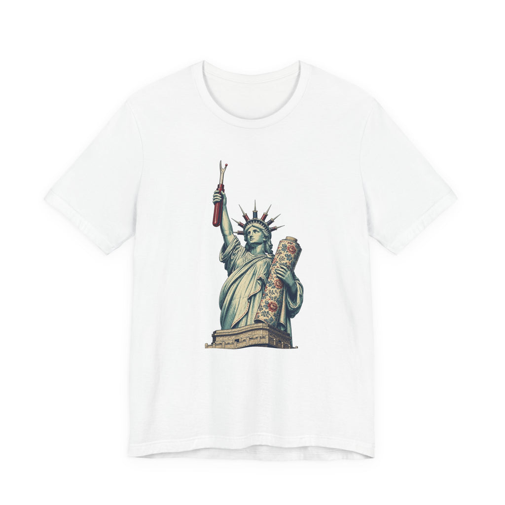 Sewing Statue of Liberty (Sewing Tee)