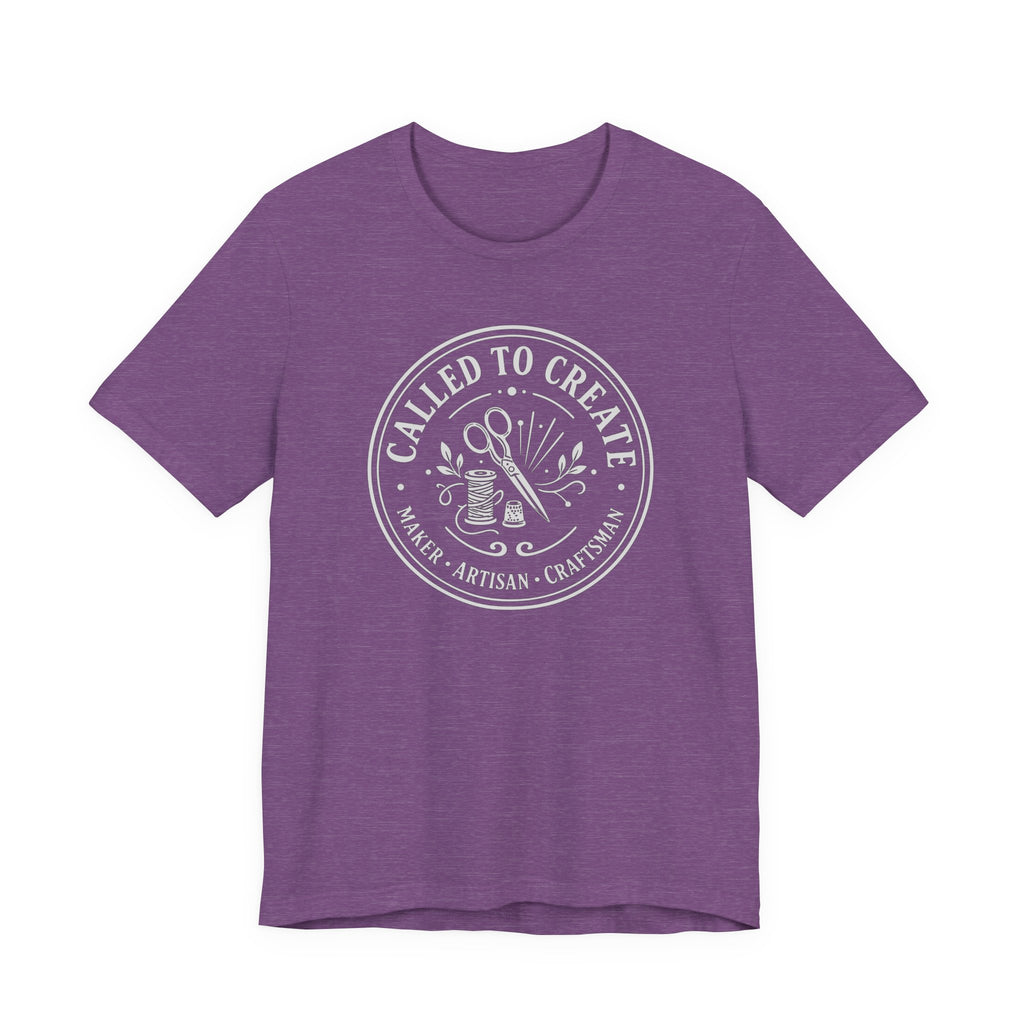 Called to Create - Maker, Artisan... (Christian Crafting - Dark Tee)