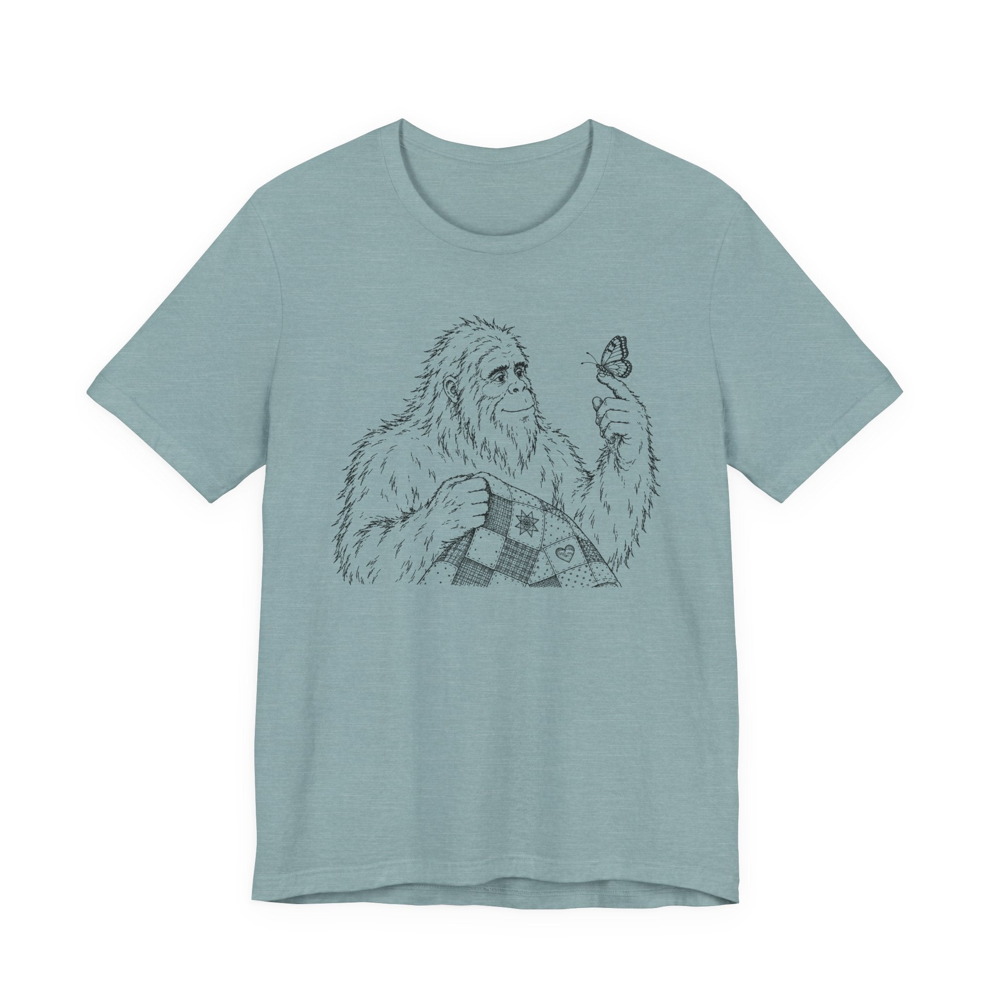 Bigfoot Quilter with Butterfly (Sewing Tee)