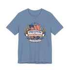 USA Freedom is Handmade and God Given (Patriotic Maker Tee)
