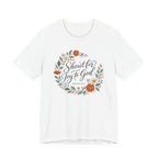 Shout for Joy to God (Christian Botanical Tee)