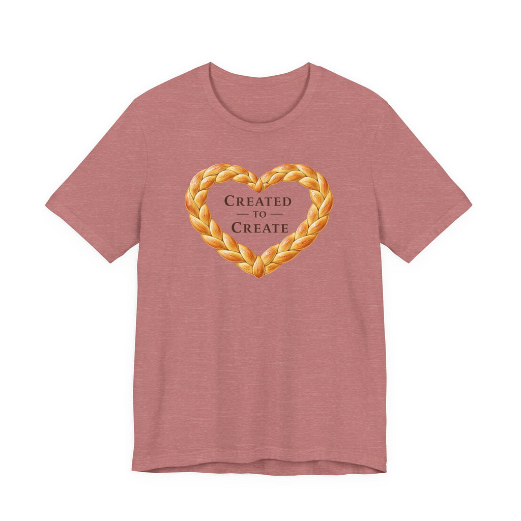 Created to Create (Christian Bakers Heart Tee)