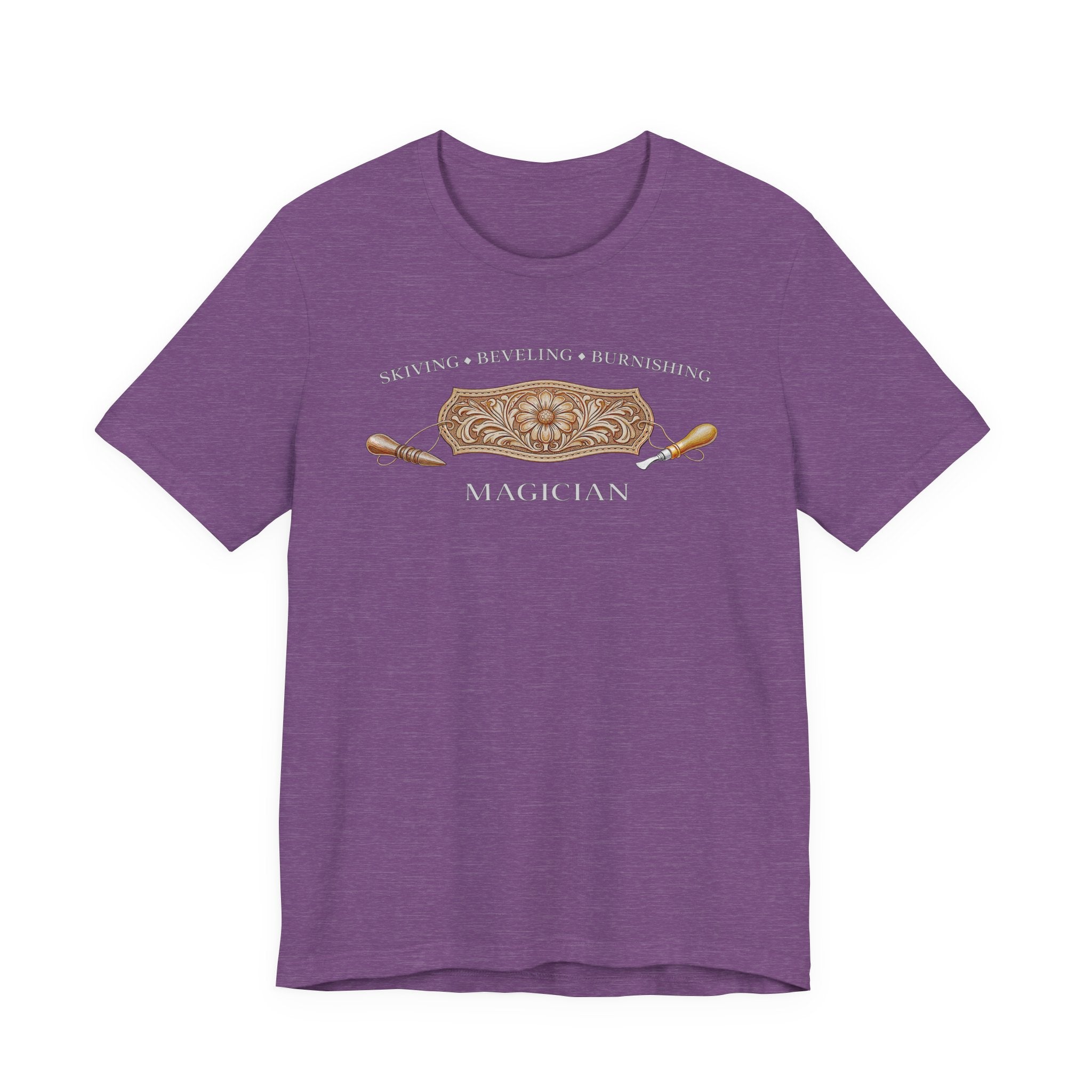 Skiving Beveling Burnishing Magician (Dark Tee)